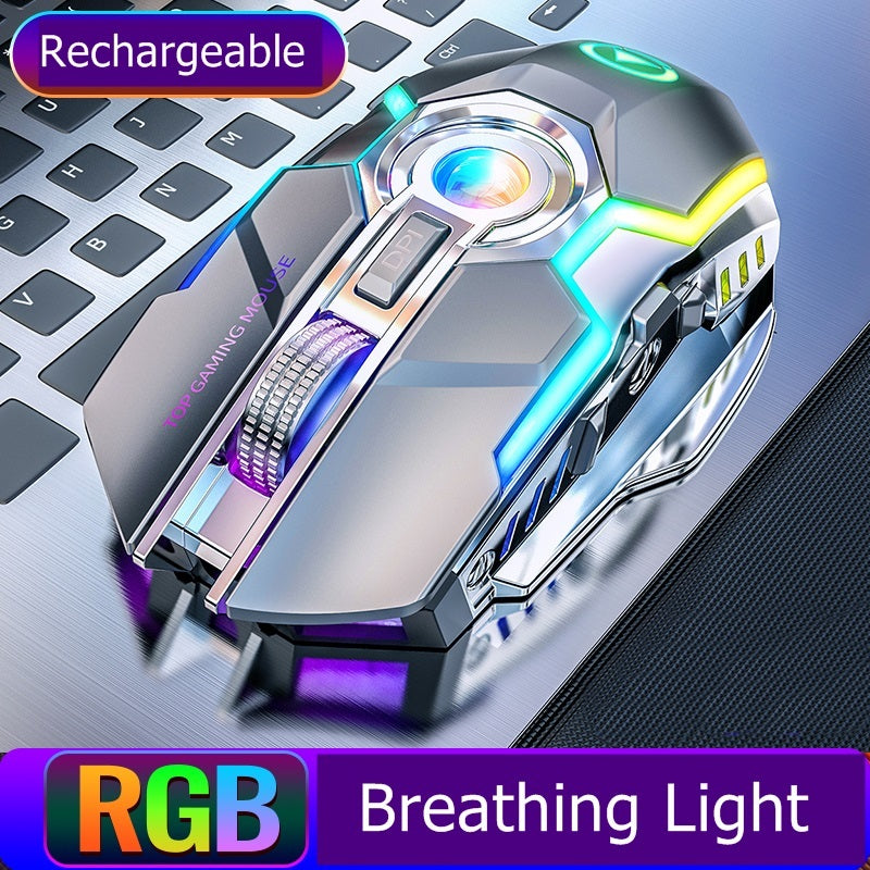 Wireless RGB Mouse That Keeps Gaming Smooth and Silent