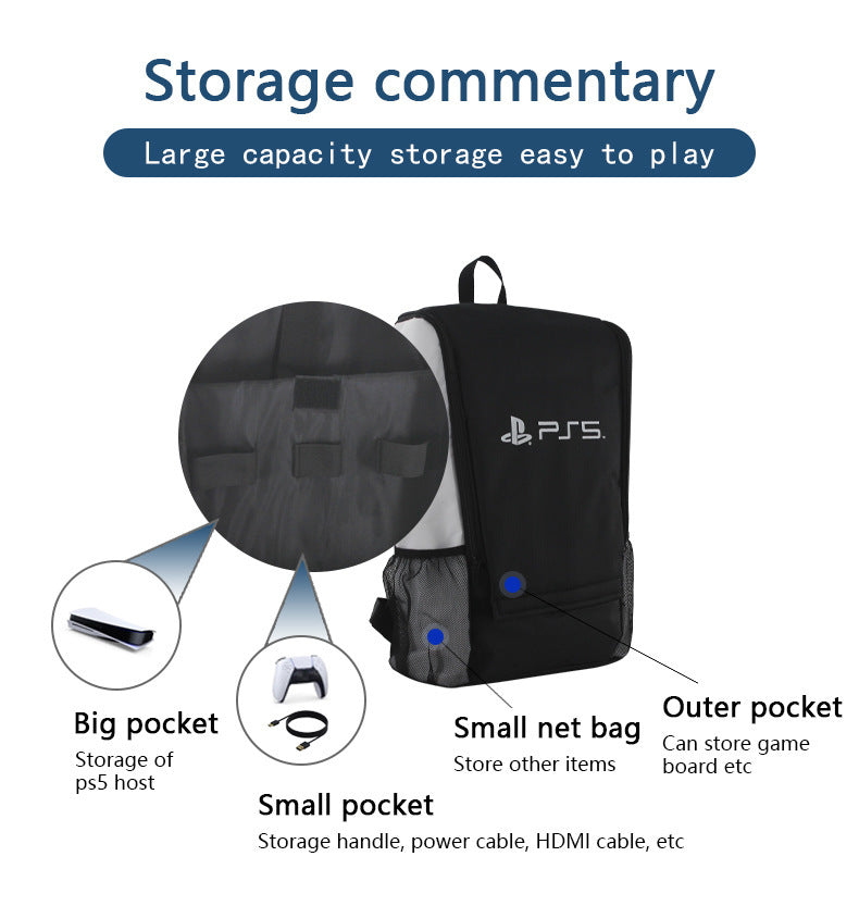 Carry Your PS5 Safely – Ultimate Storage Protection Bag