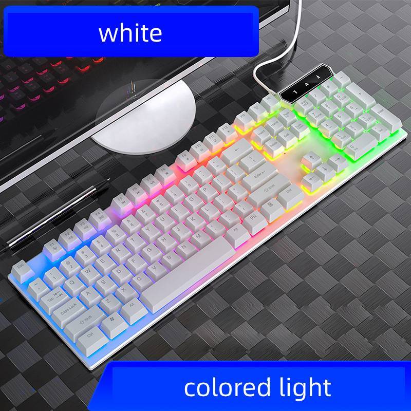 Smooth Mechanical-Style Keyboard – Precision Typing and Gaming Fun Combined