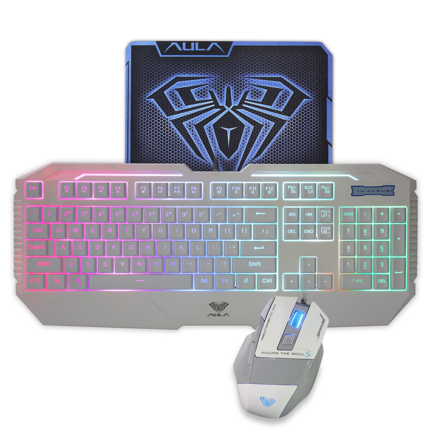 Ultimate Backlit Combo – Precision Typing and Smooth Gaming Control