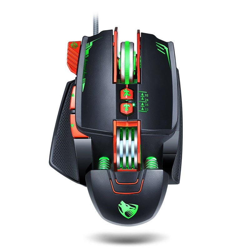 Thunder Wolf V9 Gaming Mouse – Precision Power for Every Move