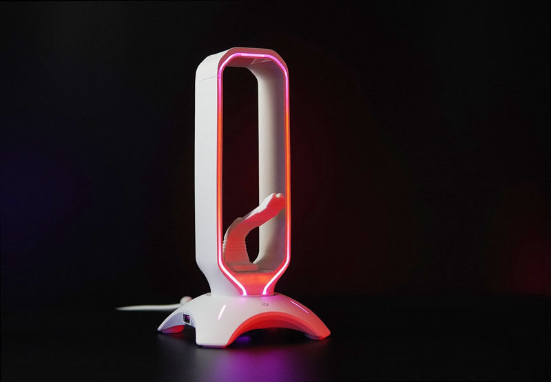Stylish RGB Gaming Headphone Stand for Your Dream Setup