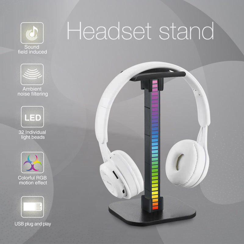 Light Up Your Desk with the RGB Headset Stand