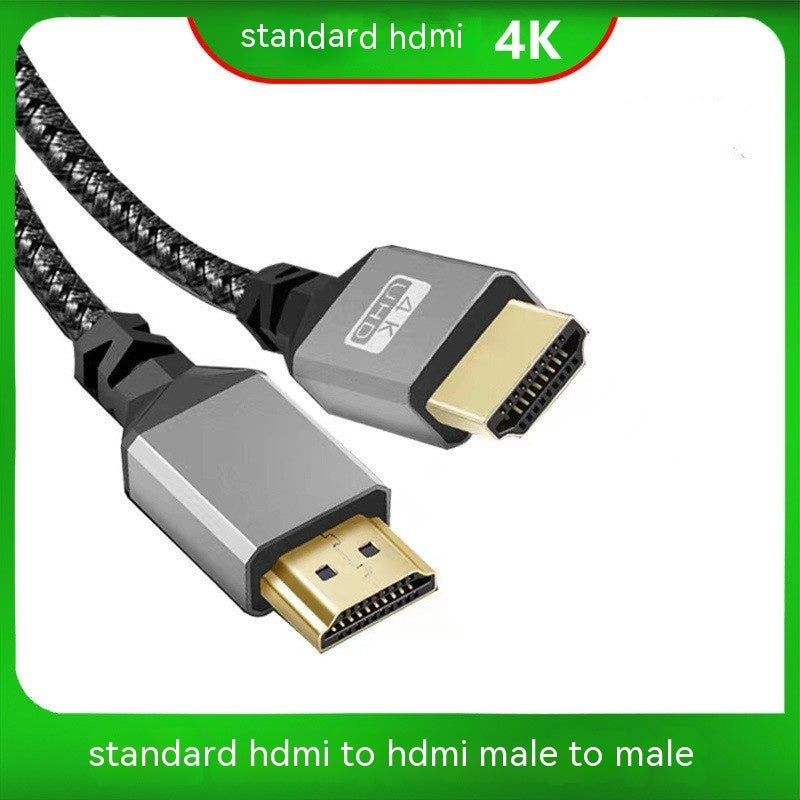 Premium 4K HDMI Cable – Aluminum Case, Smooth 60Hz Display