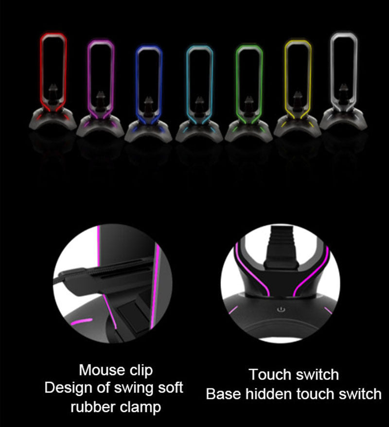 Stylish RGB Gaming Headphone Stand for Your Dream Setup
