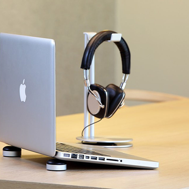 Durable Metal Headset Holder for a Clean, Modern Desk.