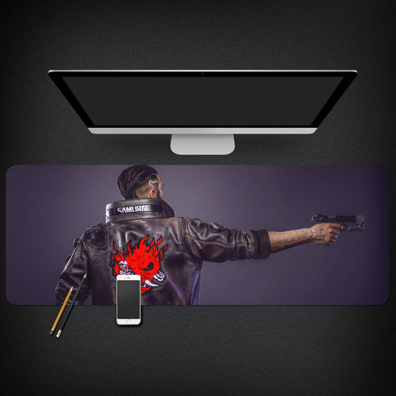 Enter the Future – Cyberpunk Style Mouse Pad for Gamers