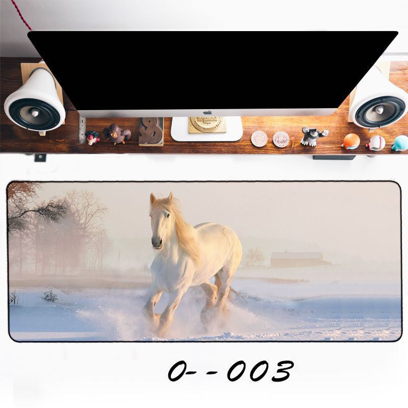 Saddle Up Your Setup – Beautiful Horse Mouse Pad