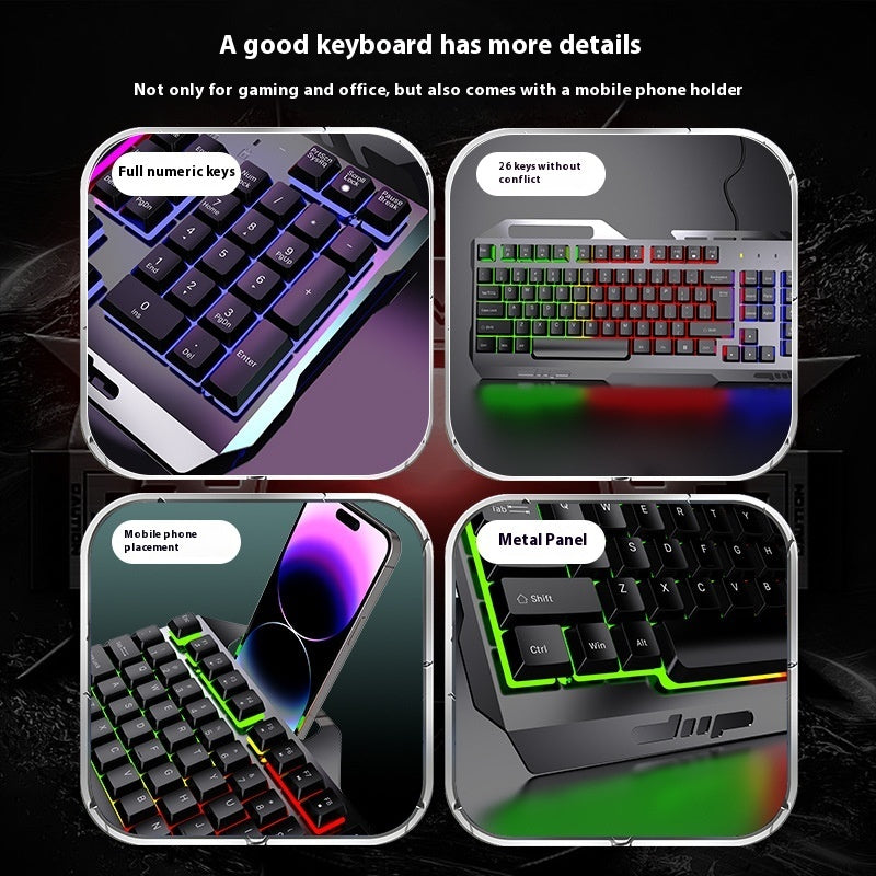 Gaming Keyboard - Wired E-sports Keyboard