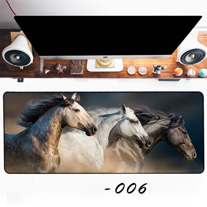 Saddle Up Your Setup – Beautiful Horse Mouse Pad