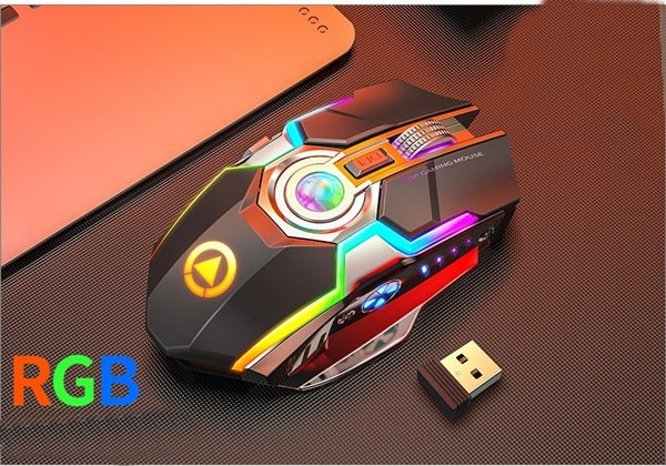 Wireless RGB Mouse That Keeps Gaming Smooth and Silent