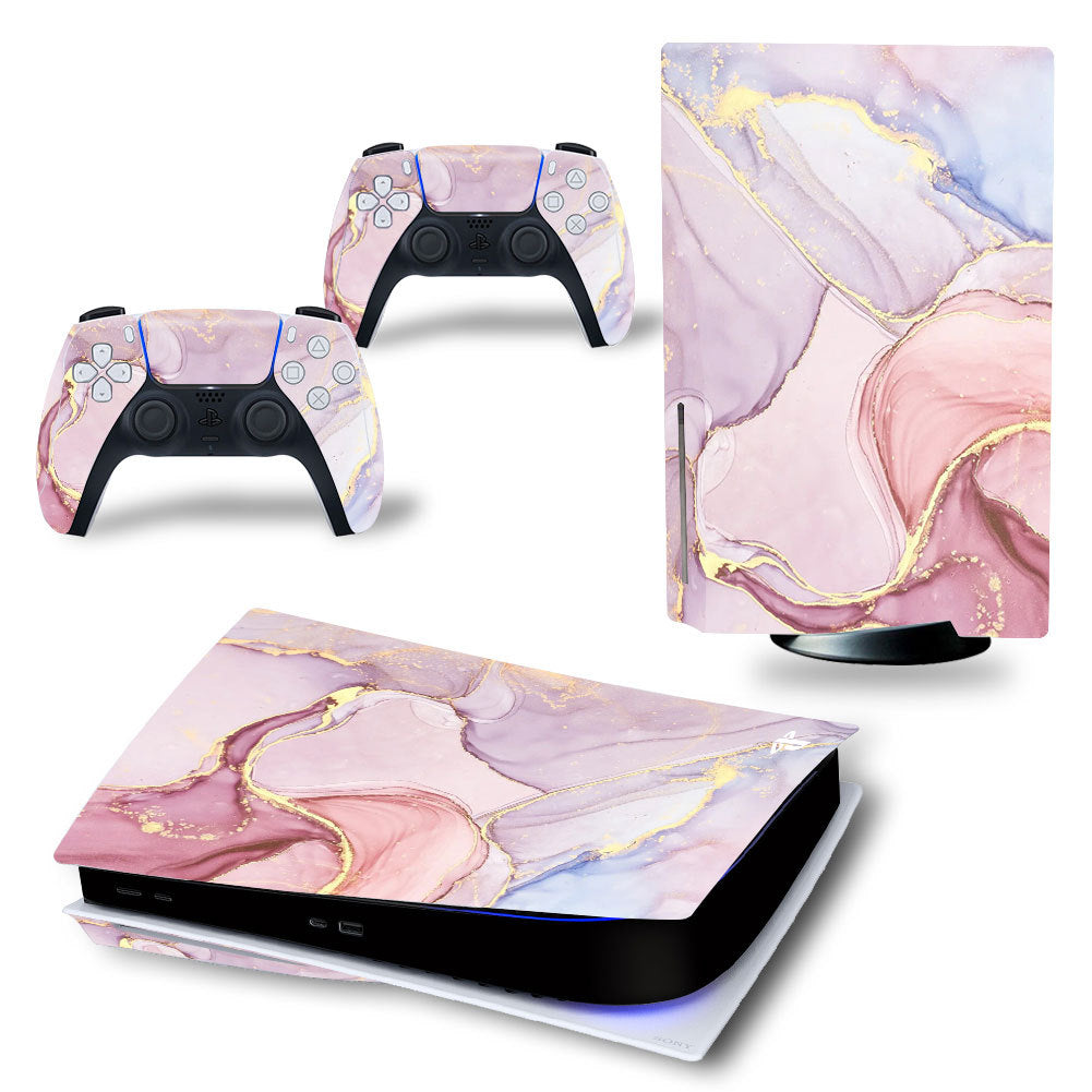 Transform Your Console – PS5 Marble Starry Sky Skin
