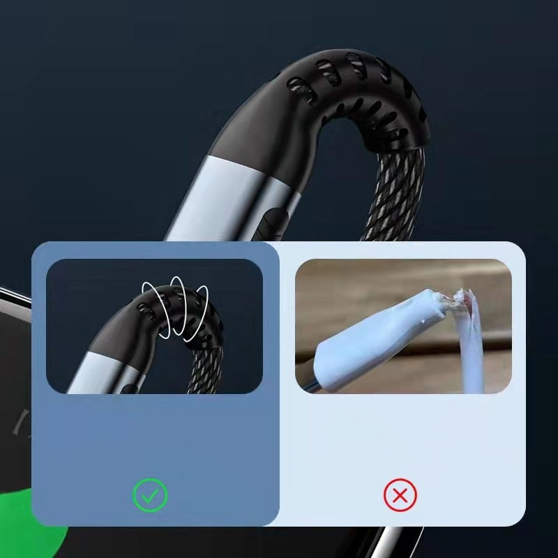 100W PD Fast Charging Cable – Strong, Braided, and Reliable