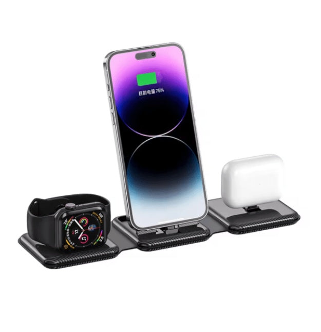 Fast Foldable Wireless Charger – Sleek, Smart & Portable