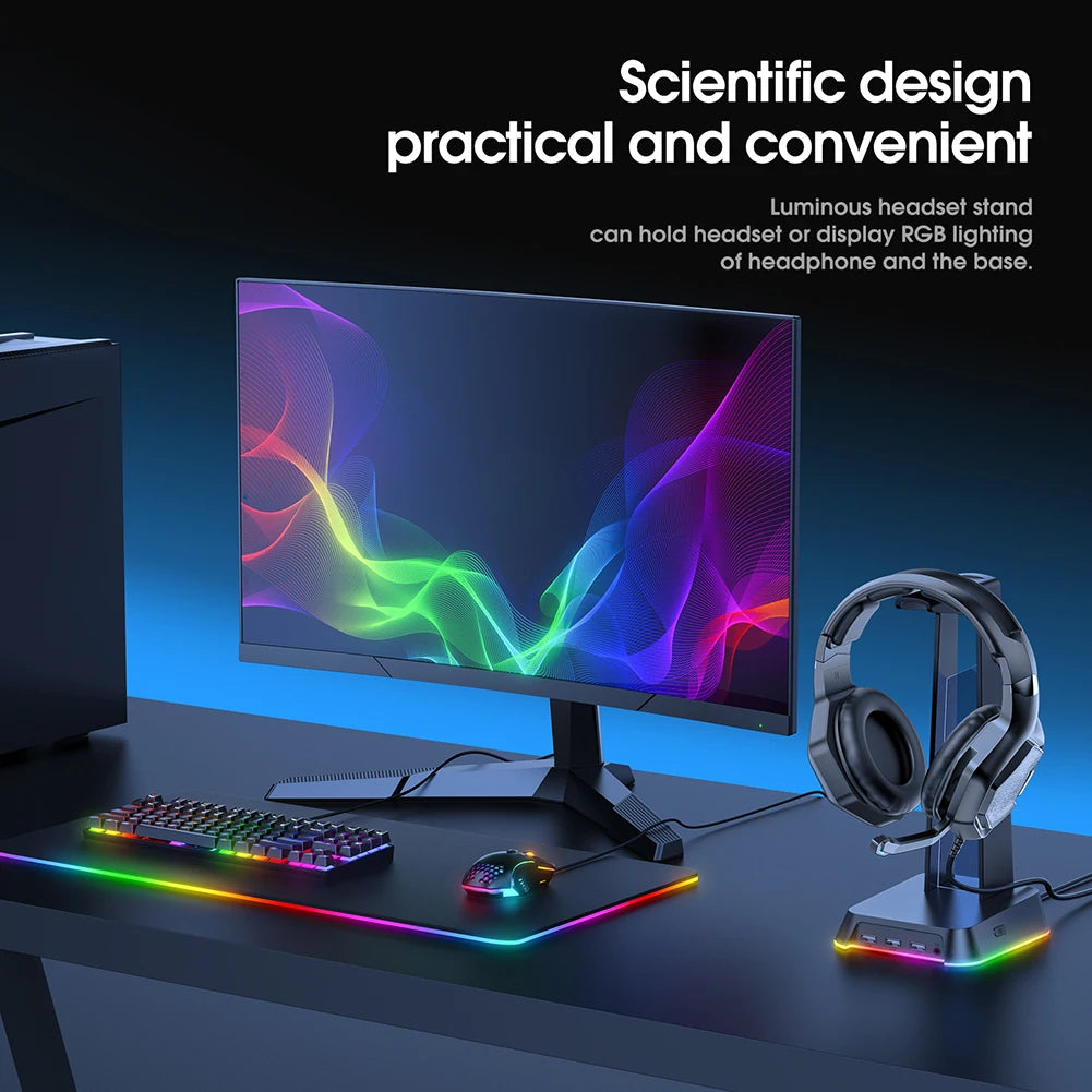 ONIKUMA ST2 RGB Stand – Charge, Display, and Game in Style!