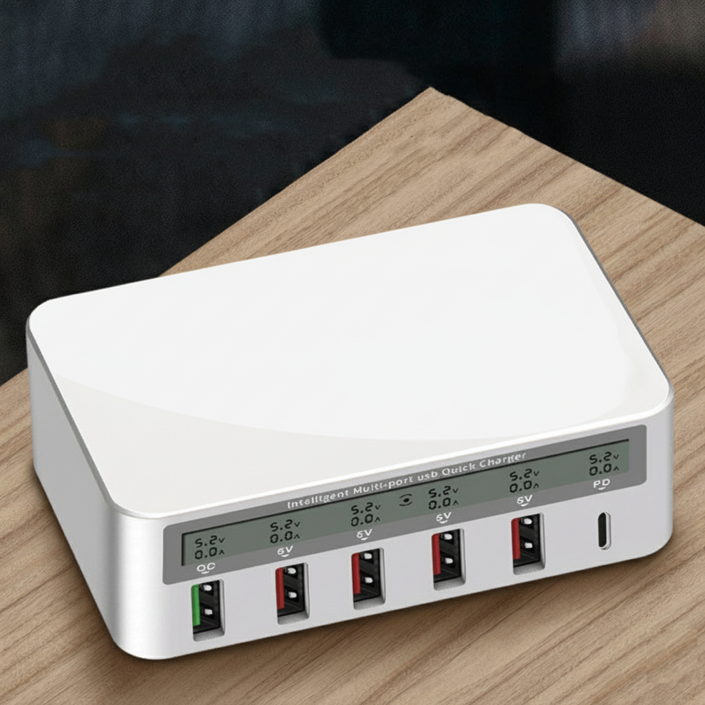 QC3.0 Fast Charge Hub – Power Up Six Devices