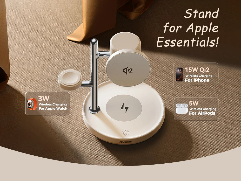 Joyroom Qi2 Magnetic Charger – Power Up All Apple Devices