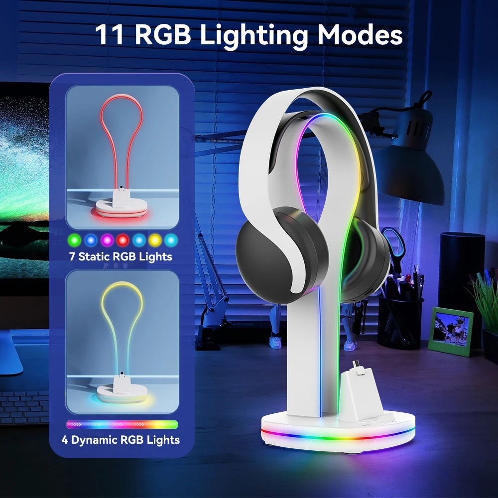 Magnetic Charging Stand – Charge PS Portal Headset and Accessories Effortlessly!