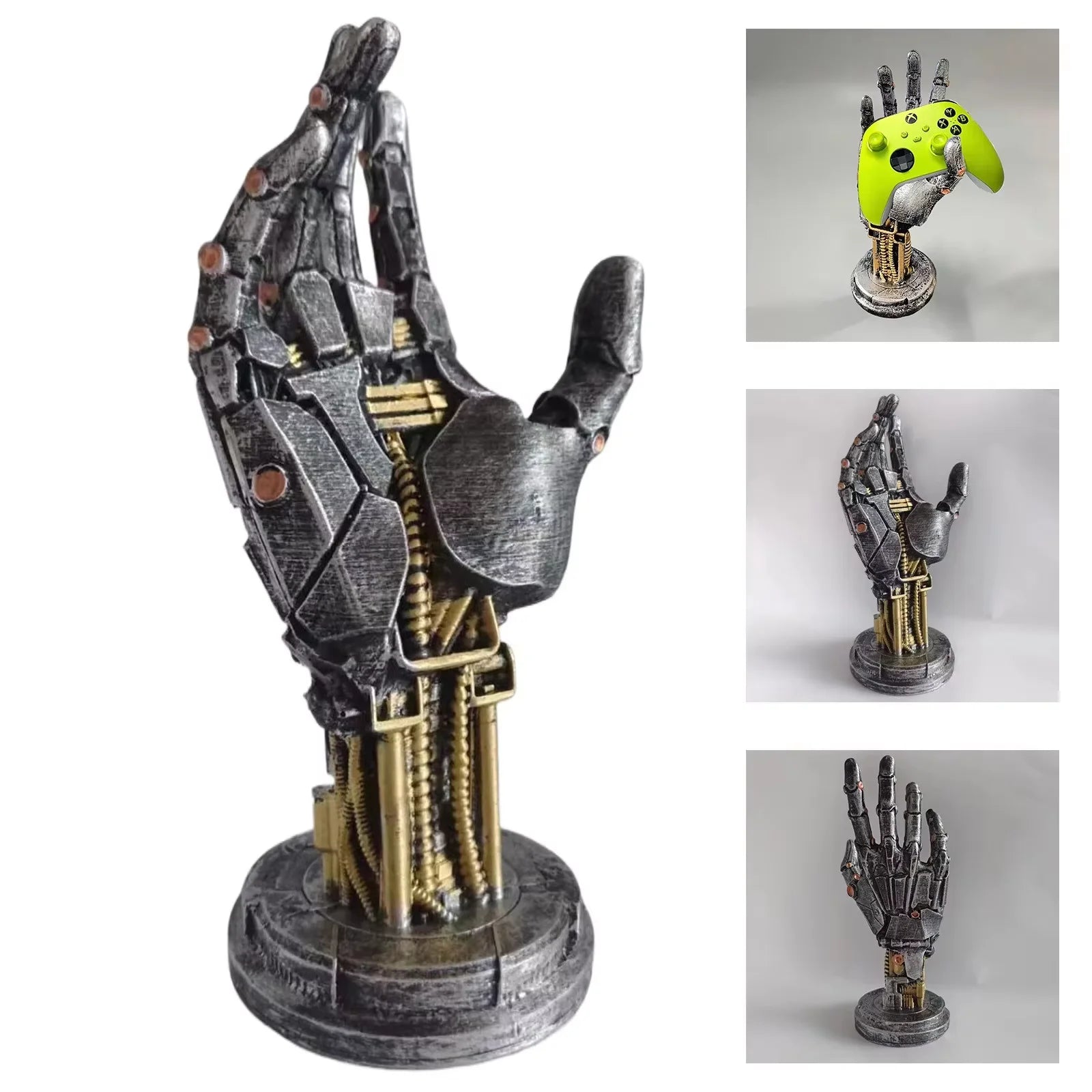 Robot Gaming Stand – Tidy, Cool, and Gamer-Ready Setup!