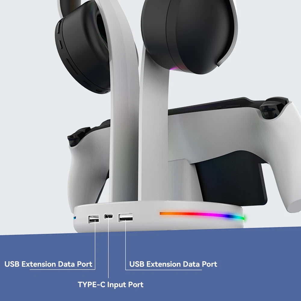 Magnetic Charging Stand – Charge PS Portal Headset and Accessories Effortlessly!
