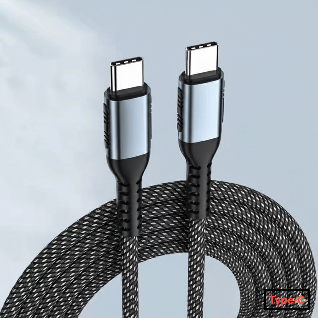 100W PD Fast Charging Cable – Strong, Braided, and Reliable
