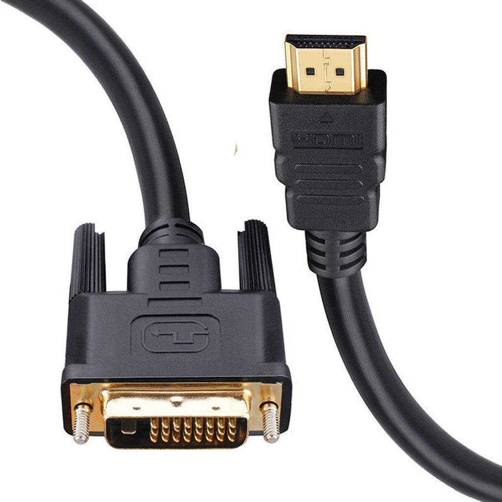 HDMI to DVI Cable – High-Definition Display for Monitors & PCs
