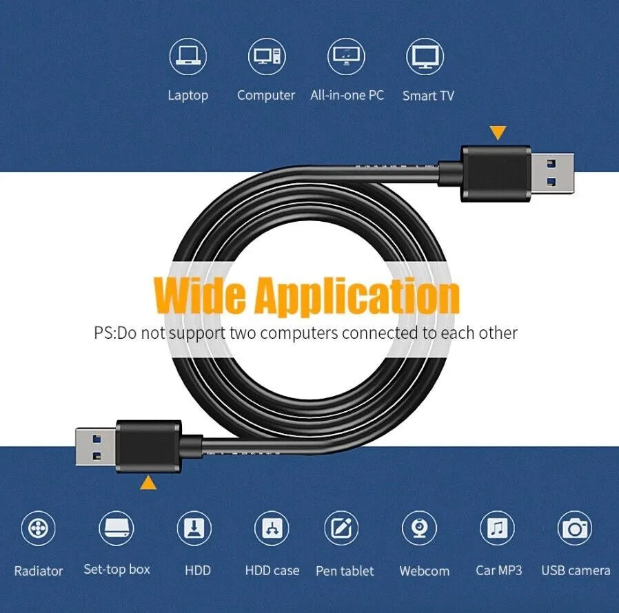 USB 3.0 SuperSpeed Cable – Fast Data & Power Transfer
