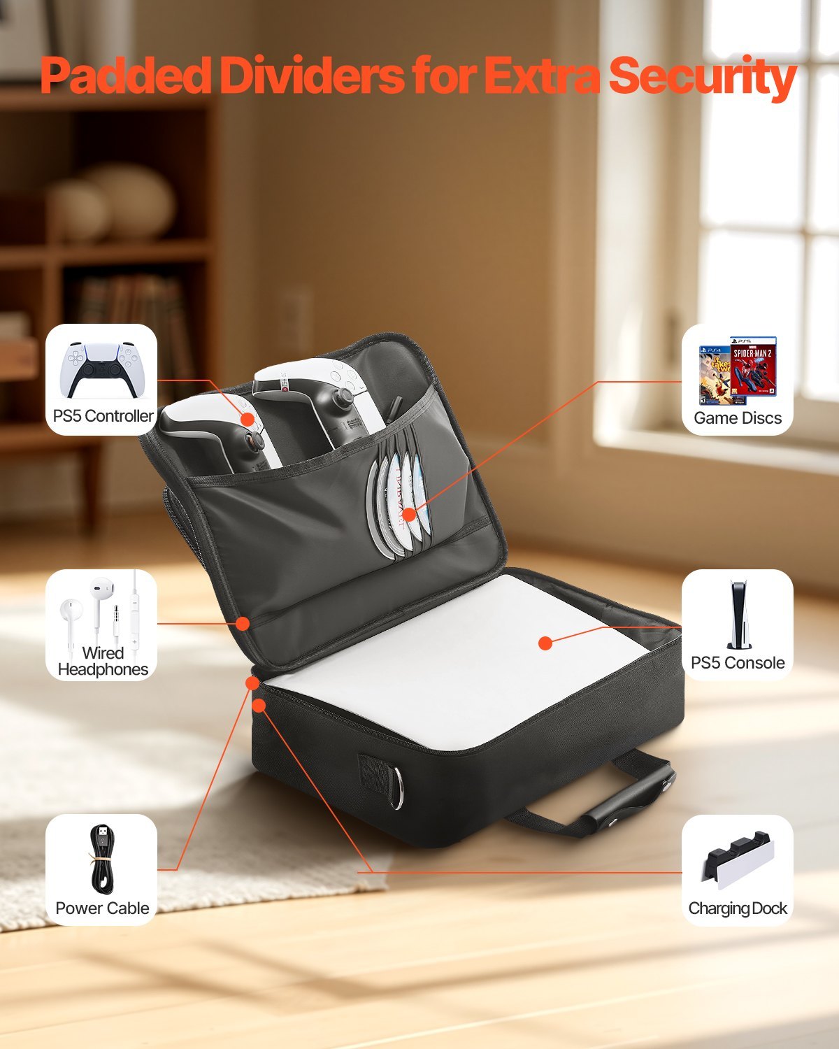 Protect Your Console On the Go – PS5 Travel Bag