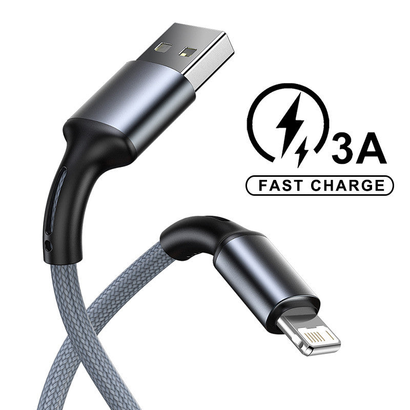 Quick Charge 3A iPhone Cable – Durable & Reliable Power
