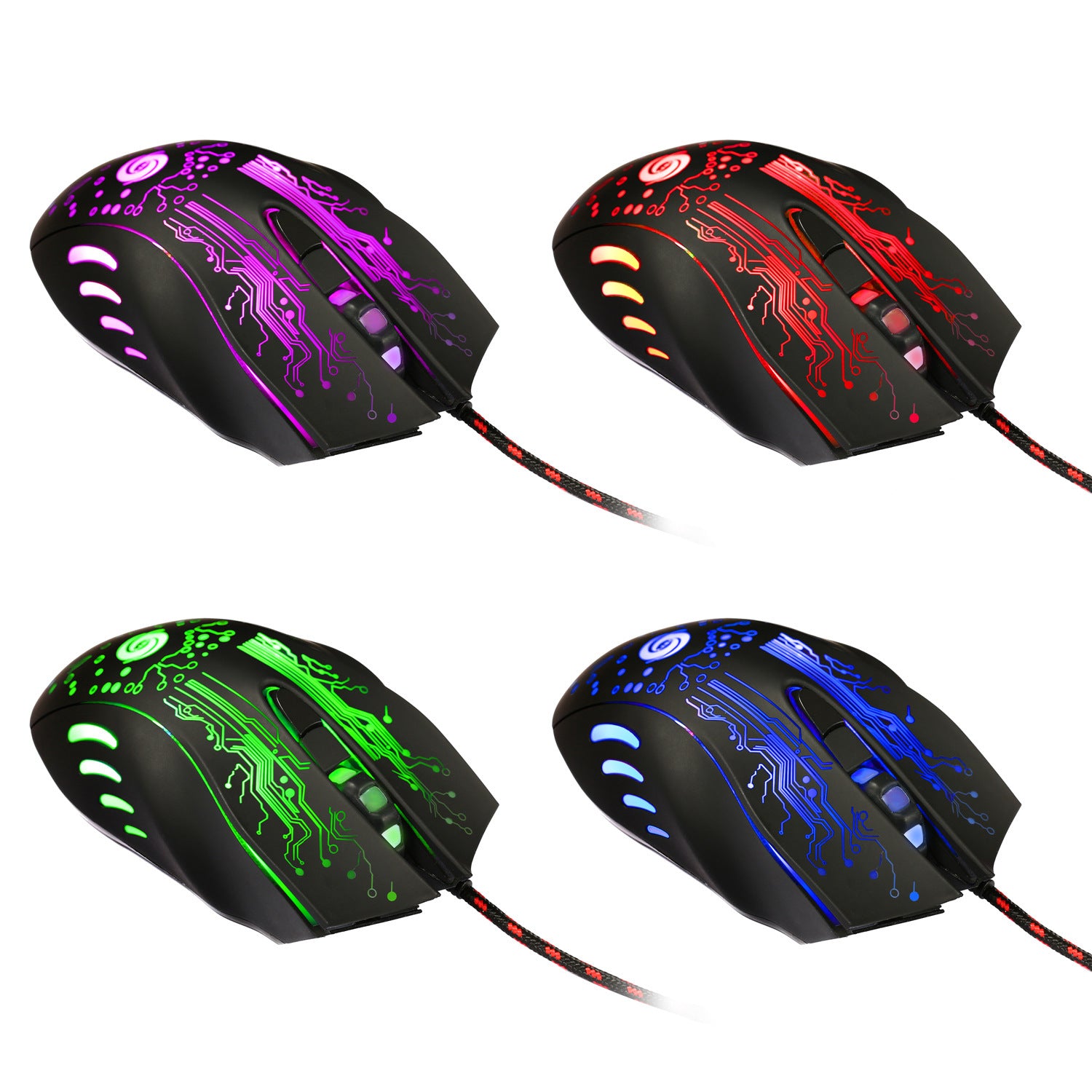 Level Up Precision with the 5500DPI LED Gaming Mouse
