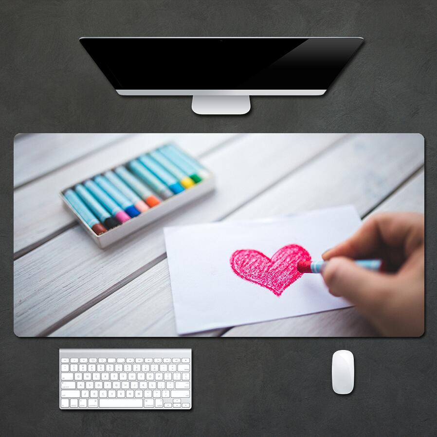 Upgrade Your Workspace – Large Waterproof Mouse Pad Mat