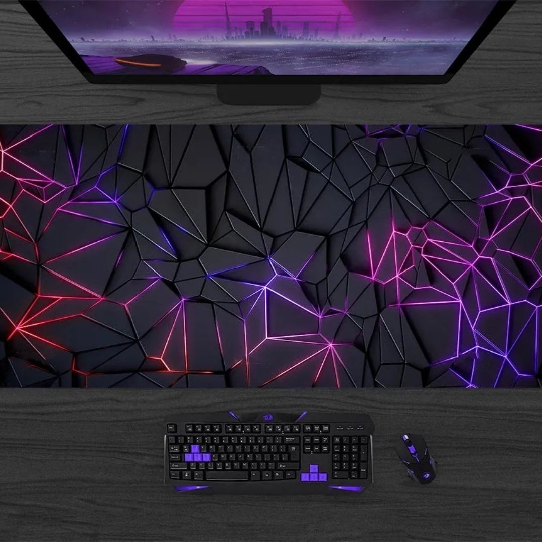 Sleek Tech Vibes – Precision Mouse Pad with Futuristic Pattern