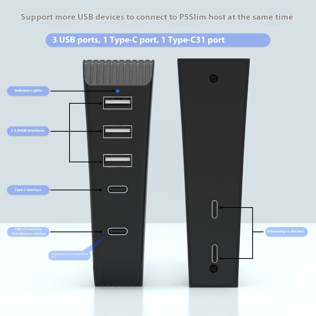 Connect More, Play More – PS5 Slim Cable Extender