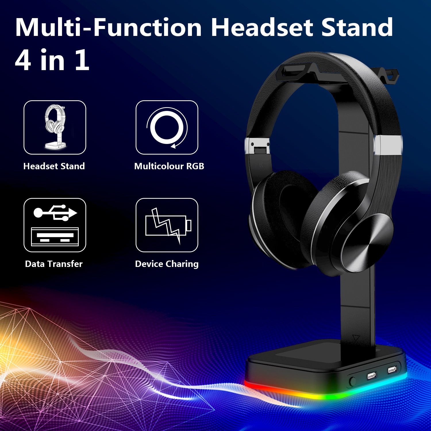 RGB Gaming Headset Bracket
