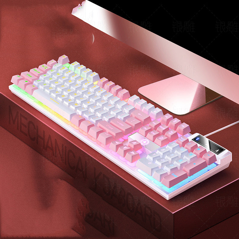 Colorful Wired Keyboard – Type in Style Every Day!